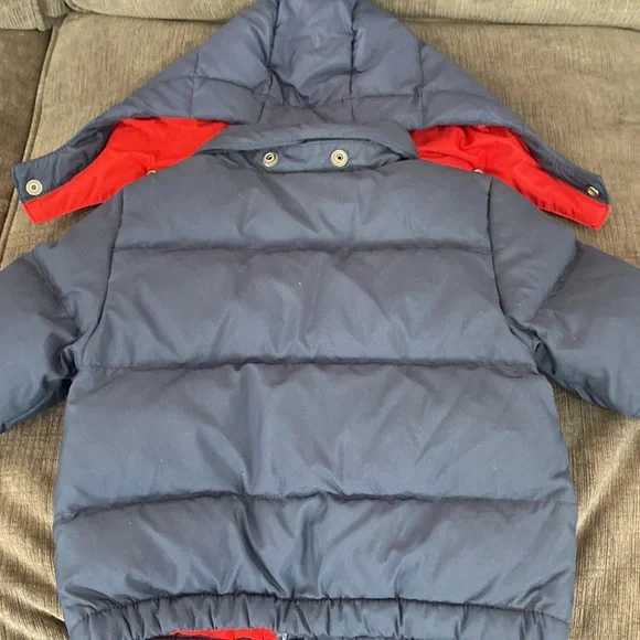 NWOT Ralph Lauren Puffer Winter Jacket with removable hood - Picture 4 of 4